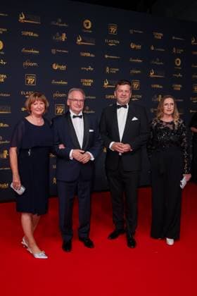 Award Golden Hen 2025 Gabriele Haseloff, Reiner Haseloff and Sven Schulze at the Golden Hen 2025 at Messe Leipzig on 12 09 2025 Copyright: xEventpressxKochanx