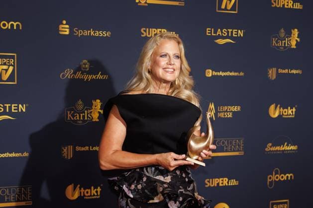 Award Goldene Henne 2025 Barbara Schöneberger at the Goldene Henne 2025 at Messe Leipzig on 12 09 2025 Copyright: xEventpressxKochanx