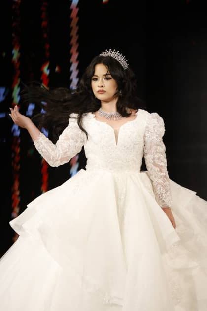 New York Fashion Week - Hoffman Models walk the runway during designer Mila Hoffman s Art Hearts Fashion Runway Shows at the Angel Orensanz Foundation in Lower Manhattan, New York, on September 12, 2025. The fashion show brims with creativity, avant-garde design, and style, reaffirming the Big Apple as the fashion capital of the world. NEW YORK United States  Copyright: xDeccioxSerranox originalFilename: serrano-notitle250912_nppkR.jpg