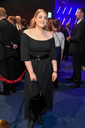abb Christina Petersen as a guest at the after-show party at the Golden Hen 2025 awards ceremony at Messe Leipzig on 12 09 2025