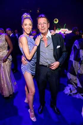 abb Melanie Wolf and Peter Wolf as guests at the after-show party at the Golden Hen 2025 awards ceremony at Messe Leipzig on 12 09 2025