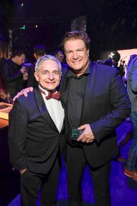 abb Volker Michalowski and Francis Fulton Smith as guests at the after-show party at the Golden Hen 2025 awards ceremony at Messe Leipzig on 12 09 2025