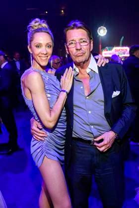 abb Melanie Wolf and Peter Wolf as guests at the after-show party at the Golden Hen 2025 awards ceremony at Messe Leipzig on 12 09 2025