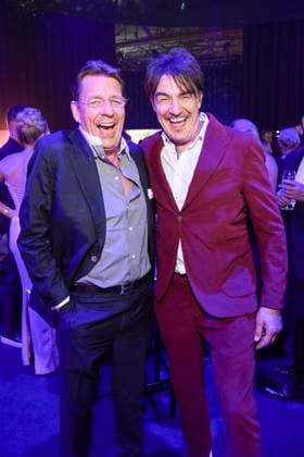 abb Peter Wolf and Matze Knop as guests at the after-show party at the Goldene Henne 2025 awards ceremony at Messe Leipzig on 12 09 2025