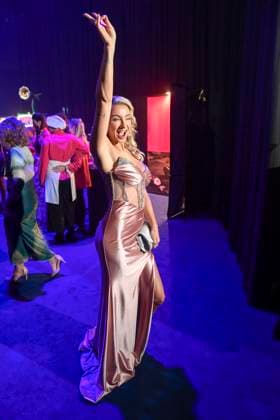 abb Anna Carina Woitschack as a guest at the after-show party at the Golden Hen 2025 awards ceremony at Messe Leipzig on 12 09 2025