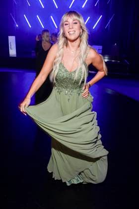 abb Annemarie Eilfeld as a guest at the aftershow party at the Golden Hen 2025 awards ceremony at Messe Leipzig on 12 09 2025