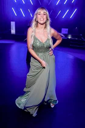 abb Annemarie Eilfeld as a guest at the aftershow party at the Golden Hen 2025 awards ceremony at Messe Leipzig on 12 09 2025