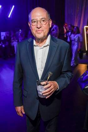 abb Gregor Gysi as a guest at the after-show party at the Golden Hen 2025 awards ceremony at Messe Leipzig on 12 09 2025