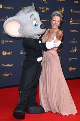 Alexandra Hofmann at the 31 Golden Hen 2025 award ceremony at the Leipzig Trade Fair Center, 12 09 2025 Foto:xN.xKubelkax xFuturexImagex henne_5220