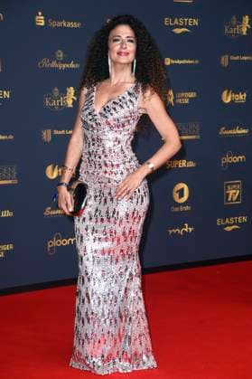 Marwa Eldessouky at the 31 Golden Hen 2025 award ceremony at the Leipzig Trade Fair Center, 12 09 2025 Foto:xN.xKubelkax xFuturexImagex henne_5236