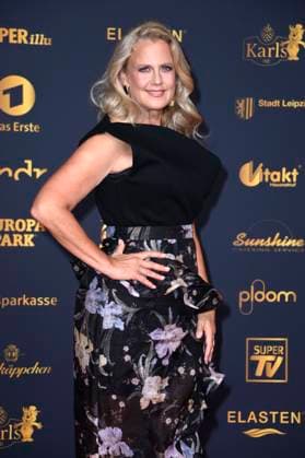 Barbara Schöneberger at the 31 Golden Hen 2025 awards ceremony at Leipziger Messe Leipzig, 12 09 2025 Foto:xN.xKubelkax xFuturexImagex henne_5239