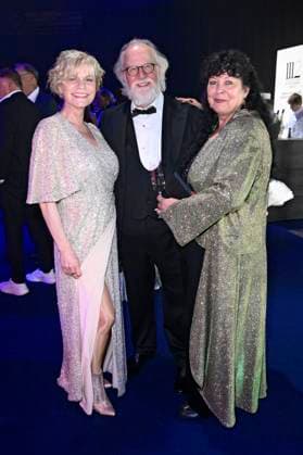 Anne Kasprik, Oren Schmuckler and Heike Köfer at the 31 Golden Hen 2025 award ceremony at Leipziger Messe Leipzig, 12 09 2025 Foto:xN.xKubelkax xFuturexImagex henne_5261