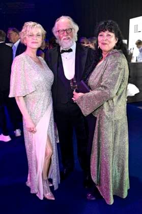 Anne Kasprik, Oren Schmuckler and Heike Köfer at the 31 Golden Hen 2025 award ceremony at Leipziger Messe Leipzig, 12 09 2025 Foto:xN.xKubelkax xFuturexImagex henne_5262