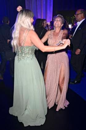 Annemarie Eilfeld and Alexandra Hofmann at the 31 presentation of the Golden Hen 2025 at Leipziger Messe Leipzig, 12 09 2025 Foto:xN.xKubelkax xFuturexImagex henne_5281