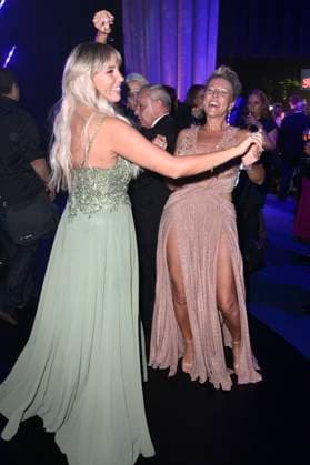 Annemarie Eilfeld and Alexandra Hofmann at the 31 presentation of the Golden Hen 2025 at Leipziger Messe Leipzig, 12 09 2025 Foto:xN.xKubelkax xFuturexImagex henne_5282