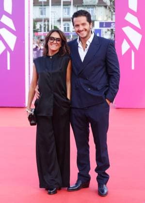 Florence Foresti and her partner Alexandre Kominek at the premiere of the film Nouvelle Vague at the 51st Deauville American Film Festival on September 12, 2025 Denis Guignebourg Bestimage Premiere of the film Nouvelle Vague at the 51st Deauville American Film Festival on September 12, 2025 Deauville France  Copyright: xDenisxGuignebourgx xBestimagexDenisxGuignebourgx xBestimagex