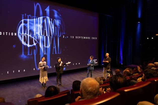 Julia Pacino lors de la présentation du film I Live Here Now durant lEtrange Festival 2025 au Forum des Images à Paris le 12 septembre 2025 Jeremy Melloul Bestimage Presentation of the film I Live Here Now during the Etrange Festival 2025 at the Forum des Images in Paris on September 12, 2025 Paris France  Copyright: xJeremyxMelloulx xBestimagexJeremyxMelloulx xBestimagex