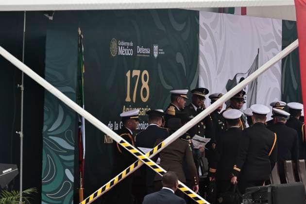 September 13, 2025, Mexico, Cdmx, Mexico: The 178th anniversary of the Heroic Deed of the Boy Heroes of Chapultepec was commemorated in Chapultepec Forest in Mexico City. The event was led by the President of Mexico, Claudia Sheimbaum, who performed an honor guard and called the roll of the cadets who fought at Chapultepec Castle against the US invasion. The cadets who lost their lives in this battle were JUAN DE LA BARRERA, AGUSTIN MELGAR, FERNANDO MONTES DE OCA, FRANCISCO MARQUEZ, VICENTE SUAREZ AND JUAN ESCUTIA, the latter was the one who took up the Mexican flag and jumped from Chapultepec Castle to prevent the US invaders from taking it. Mexico Mexico - ZUMAp204 20250913_zip_p204_001 Copyright: xJosuexPerezx
