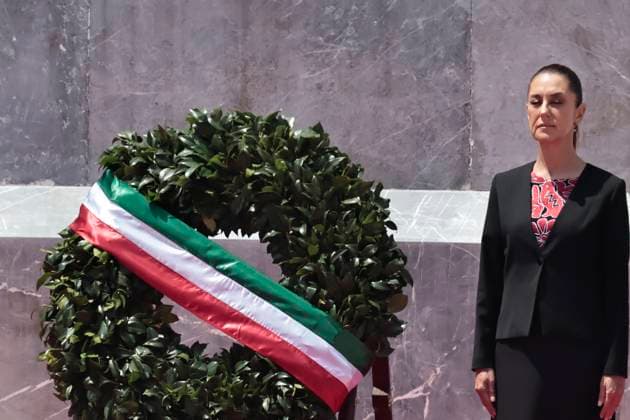 September 13, 2025, Mexico, Cdmx, Mexico: The 178th anniversary of the Heroic Deed of the Boy Heroes of Chapultepec was commemorated in Chapultepec Forest in Mexico City. The event was led by the President of Mexico, Claudia Sheimbaum, who performed an honor guard and called the roll of the cadets who fought at Chapultepec Castle against the US invasion. The cadets who lost their lives in this battle were JUAN DE LA BARRERA, AGUSTIN MELGAR, FERNANDO MONTES DE OCA, FRANCISCO MARQUEZ, VICENTE SUAREZ AND JUAN ESCUTIA, the latter was the one who took up the Mexican flag and jumped from Chapultepec Castle to prevent the US invaders from taking it. Mexico Mexico - ZUMAp204 20250913_zip_p204_042 Copyright: xJosuexPerezx