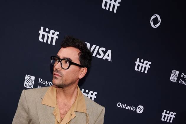 September 13, 2025, Toronto, On, Canada: Producer and actor Dan Levy is photographed on the red carpet for the film Lilith Fair: Building a Mystery during the Toronto International Film Festival in Toronto, on Saturday, Sept. 13, 2025. Toronto Canada  - ZUMAc35_ 20250913_zaf_c35_034 Copyright: xSammyxKoganx