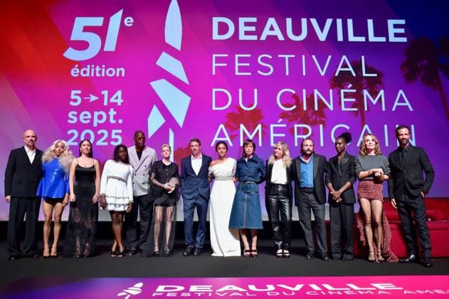 Deauville Closing Ceremony FC Kristen Stewart poses on stage with the Prix de la Revelation award the movie The Chronology of Water during the Closing Ceremony during the 51st Deauville American Film Festival on September 13, 2025 in Deauville, France. Photo by Franck Castel ABACAPRESS.COM Deauville France  Copyright: xCastelxFranck ABACAx