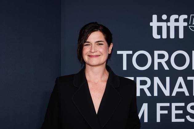 September 13, 2025, Toronto, On, Canada: Anne Emond is photographed on the red carpet for the film Peak Everything during the Toronto International Film Festival in Toronto, on Saturday, Sept. 13, 2025. Toronto Canada  - ZUMAc35_ 20250913_zaf_c35_162 Copyright: xSammyxKoganx
