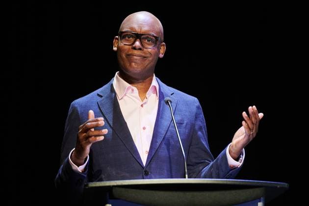September 14, 2025, Toronto, On, Canada: TIFF CEO Cameron Bailey speaks during the Toronto International Film Festival s awards ceremony in Toronto, on Sunday, Sept. 14, 2025. Toronto Canada  - ZUMAc35_ 20250914_zaf_c35_014 Copyright: xSammyxKoganx