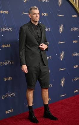 Timothy Simons arrives for the 77th annual Primetime Emmy Awards at the Peacock Theater in Los Angeles on Sunday, September 14, 2025.  LAP2025091423 CHISxCHEW