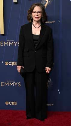 Gail Mutrux from Slow Horses, arrives for the 77th annual Primetime Emmy Awards at the Peacock Theater in Los Angeles on Sunday, September 14, 2025.  LAP20250914719 JohnxMcCoy