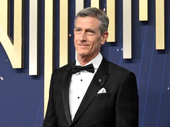 Bill Carraro, nominee for Outstanding Limited or Anthology Series, arrives for the 77th annual Primetime Emmy Awards at the Peacock Theater in Los Angeles on Sunday, September 14, 2025.  LAP20250914720 JohnxMcCoy