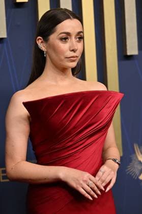 Cristin Milioti arrives for the 77th annual Primetime Emmy Awards at the Peacock Theater in Los Angeles on Sunday, September 14, 2025.  LAP20250914124 CHISxCHEW