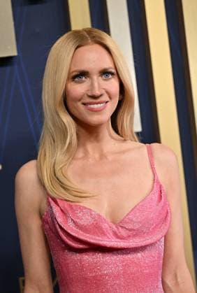 Brittany Snow arrives for the 77th annual Primetime Emmy Awards at the Peacock Theater in Los Angeles on Sunday, September 14, 2025.  LAP20250914162 CHISxCHEW