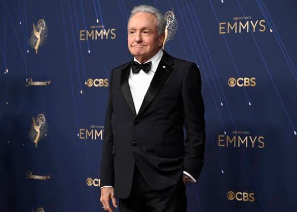 Lorne Michaels arrives for the 77th annual Primetime Emmy Awards at the Peacock Theater in Los Angeles on Sunday, September 14, 2025.  LAP20250914763 JohnxMcCoy