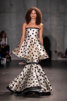 Bach Mai - Runway - Spring 2026, New York Fashion Week, USA - 14 Sep 2025 A model walks the runway for the Bach Mai fashion show during the Spring 2026 New York Fashion Week at Genesis House in New York City. New York United States Copyright: xRonxAdarx xSOPAxImagesx _radar_mai_20250914_21143