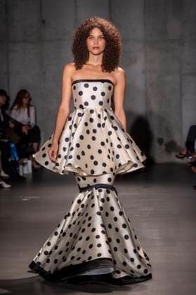 Bach Mai - Runway - Spring 2026, New York Fashion Week, USA - 14 Sep 2025 A model walks the runway for the Bach Mai fashion show during the Spring 2026 New York Fashion Week at Genesis House in New York City. New York United States Copyright: xRonxAdarx xSOPAxImagesx _radar_mai_20250914_21145