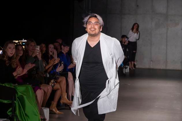 Bach Mai - Runway - Spring 2026, New York Fashion Week, USA - 14 Sep 2025 Bach Mai walks the runway finale for the Bach Mai fashion show during the Spring 2026 New York Fashion Week at Genesis House in New York City. New York United States Copyright: xRonxAdarx xSOPAxImagesx _radar_mai_20250914_21265