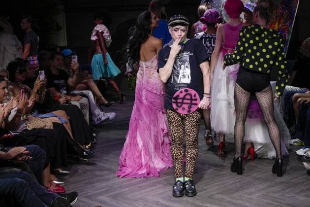 New York Fashion Week - Spring 2026 Collection Richerette By Richie Rich held at Slate NY Featuring: Richie Rich, on the catwalk Where: New York, New York, United States When: 14 Sep 2025 Credit: Jennifer Graylock INSTARimages EDITORIAL USE ONLY. NOT FOR USE BY NEWSPAPERS BASED IN THE UK. Copyright: xx instar55091186