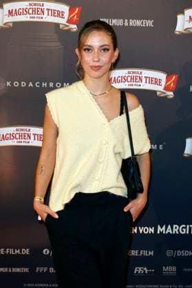 Luzie Nadjafi at the premiere of the movie The School of Magical Animals 4 at Lichtburg Essen, 14 09 2025 Foto:xT.xSchröerx xFuturexImagex schule_5929