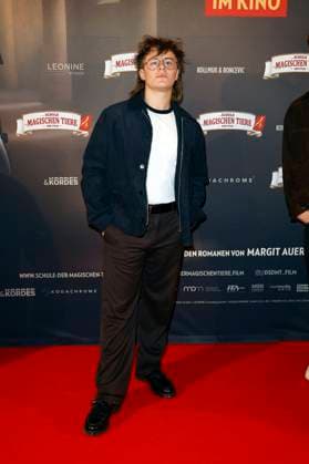 Jakob Weingärtner at the premiere of the movie Die Schule der magischen Tiere 4 at Lichtburg Essen, 14 09 2025 Foto:xT.xSchröerx xFuturexImagex schule_5939