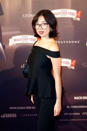 Purnima Grätz at the premiere of the movie Die Schule der magischen Tiere 4 at the Lichtburg Essen, 14 09 2025 Foto:xT.xSchröerx xFuturexImagex schule_5984