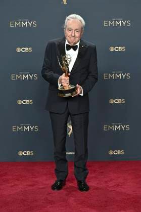 Lorne Michaels with the Emmy for Outstanding Variety Special Live for SNL50 The Anniversary Special at the 77 Primetime Emmy Awards 2025 Photocall at the Peacock Theater Los Angeles, 14 09 2025 Foto:xD.xStarbuckx xFuturexImagex emmy_5888