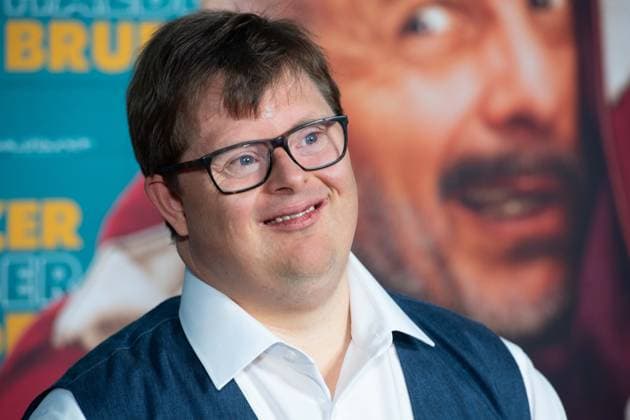 Nicolas Nico RANDEL, actor, red carpet, red carpet show, arrival, film premiere GANZER HALBER BRUDER on 15 09 2025 at the Cinedom cinema in Cologne,