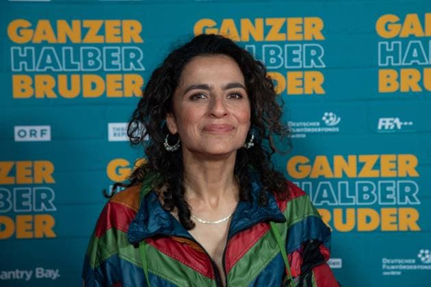 Red carpet, red carpet show, arrival, arrival, film premiere GANZER HALBER BRUDER on 15 09 2025 at the Cinedom cinema in Cologne,