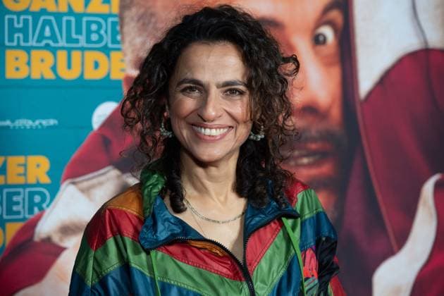 Red carpet, red carpet show, arrival, arrival, film premiere GANZER HALBER BRUDER on 15 09 2025 at the Cinedom cinema in Cologne,