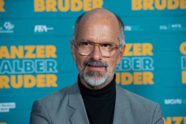 Christoph Maria HERBST, actor, red carpet, red carpet show, arrival, arrival, film premiere GANZER HALBER BRUDER on 15 09 2025 at the Cinedom cinema in Cologne,