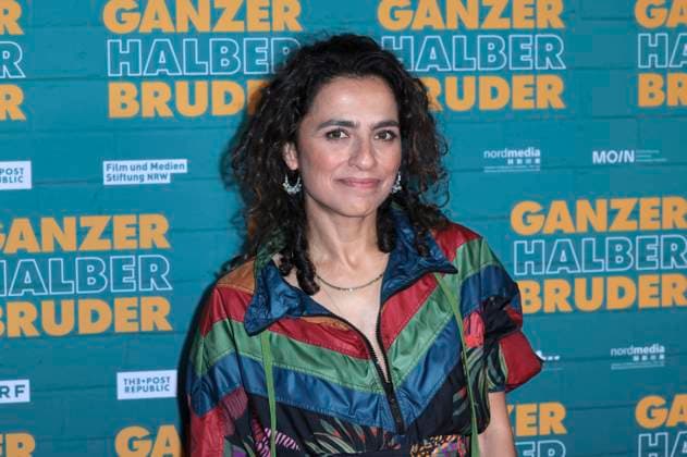 Sesede Terziyan at the premiere of the movie Ganzer halber Bruder at Cinedom Cologne, 15 09 2025 Foto:xR.xSchmiegeltx xFuturexImagex bruder_5971