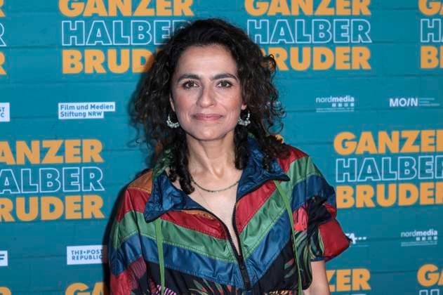 Sesede Terziyan at the premiere of the movie Ganzer halber Bruder at Cinedom Cologne, 15 09 2025 Foto:xR.xSchmiegeltx xFuturexImagex bruder_5972
