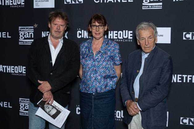 La Tour de glace Paris Film Premiere Frederic Bonnaud, Lucile Hadzihalilovic, Costa-Gavras attends La Tour de glace Paris Film Premiere at La Cinematheque Francaise on Septembre 15, 2025 in Paris, France. Photo by Nasser Berzane ABACAPRESS.COM Paris France  Copyright: xBerzanexNasser ABACAx