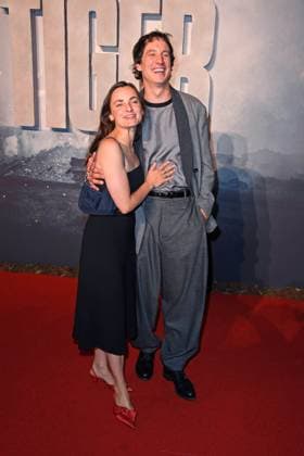 Paula Schramm with boyfriend Laurence Rupp at the world premiere of the Amazon MGM Studios film THE TIGER at the cinema in the Kulturbrauerei in Berlin on 15 09 2025