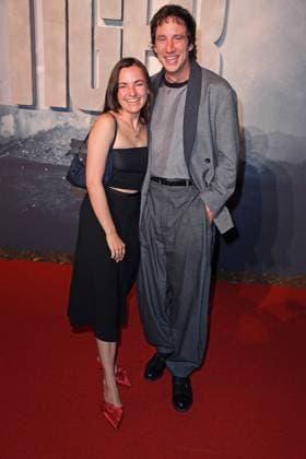 Paula Schramm with boyfriend Laurence Rupp at the world premiere of the Amazon MGM Studios film THE TIGER at the cinema in the Kulturbrauerei in Berlin on 15 09 2025